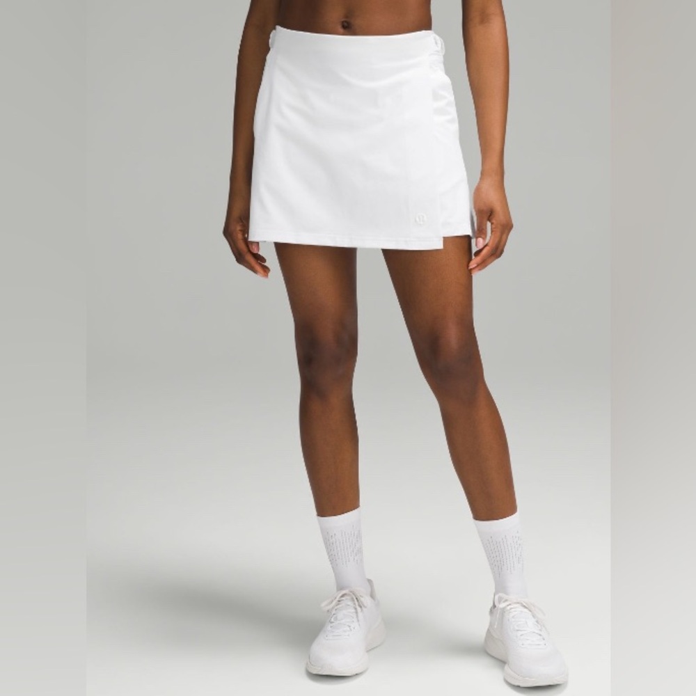 Lululemon Athletica Wrap Front Mid-Rise Golf Skirt